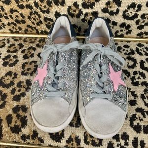 Girls golden goose sneakers size 35